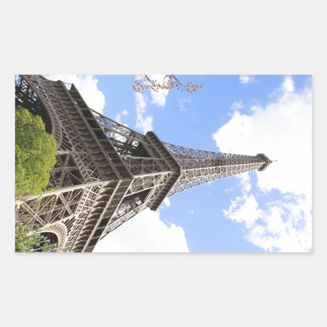 Adesivo Retangular Torre Eiffel (Frente)