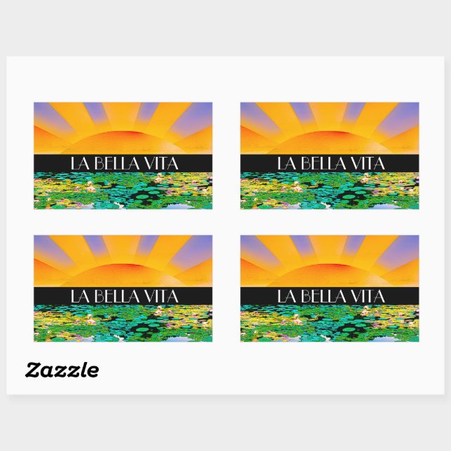 ADESIVO RETANGULAR TRANQUILIDADE TREMENDA  (Folha)