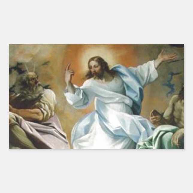 Adesivo Retangular Transfiguration_by_Lodovico_Carracci. (Frente)