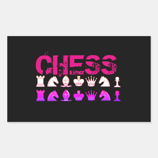 Adesivo Retangular travesseiro de xadrez (Frente)