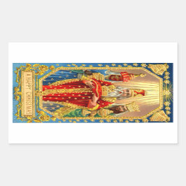 ADESIVO RETANGULAR TRÊS KINGS