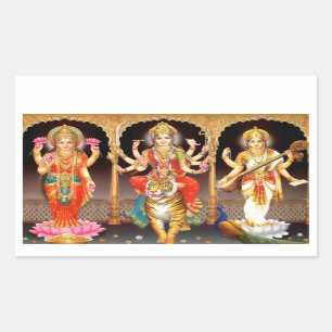 Adesivo Retangular Tridevi Stickers - Versão 2