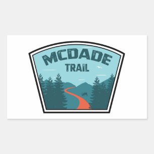 Adesivo Retangular Trilha McDade