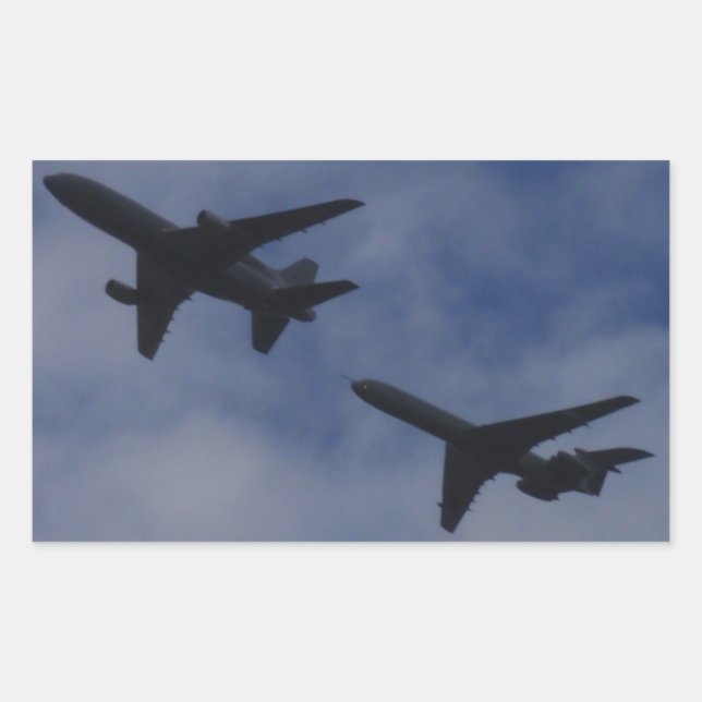 Adesivo Retangular Tristar e VC10 (Frente)