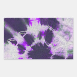 Adesivo Retangular Tye Dye Composition #1 por Michael Moffa