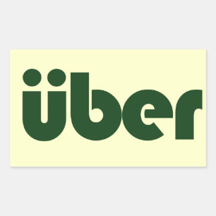 Adesivo Retangular uber