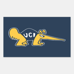 Adesivo Retangular UC Irvine Anteadores UCI