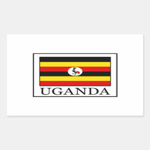 Adesivo Retangular Uganda