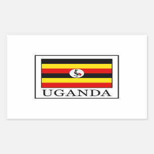 Adesivo Retangular Uganda