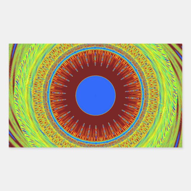 Adesivo Retangular Um dia agradável e uma noite melhor (Frente)