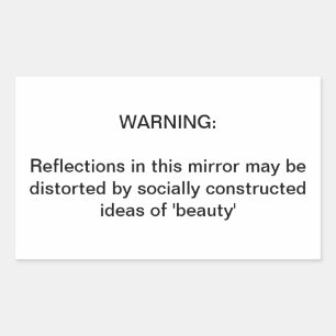 Adesivo Retangular Um lembrete importante