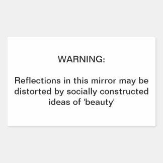 Adesivo Retangular Um lembrete importante