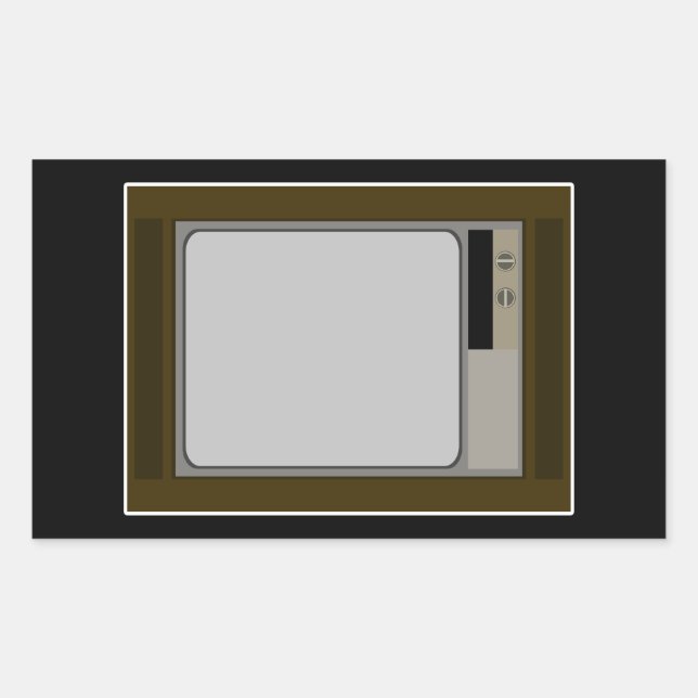 Adesivo Retangular Um pouco dos anos 60. (Frente)