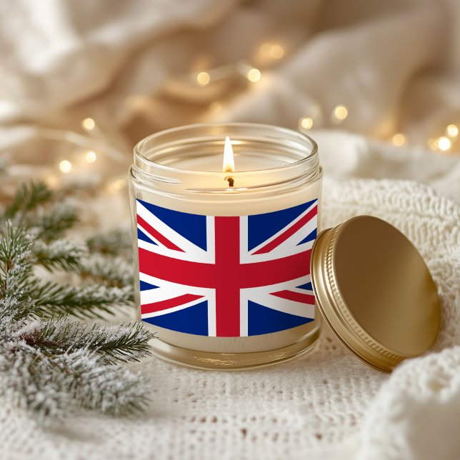 Adesivo Retangular Union Jack (Union Jack Rectangular Sticker)