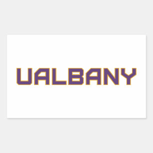 Adesivo Retangular Universidade de Albany Wordmark
