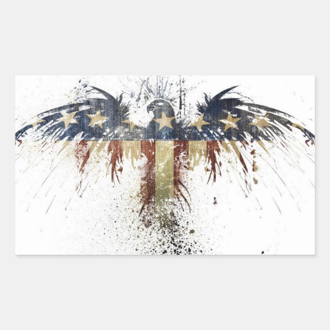 Adesivo Retangular UrbanCanvas Leviathan Series - Retângulo Sticker (Frente)