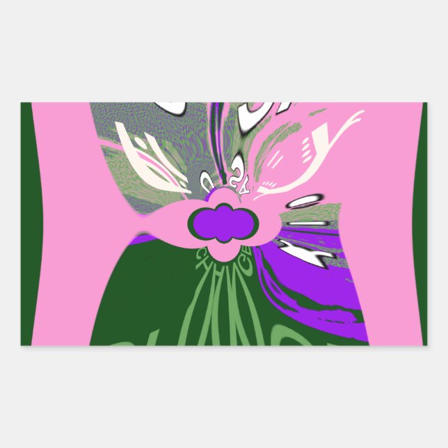 Adesivo Retangular USA Change Art Impressão (Frente)