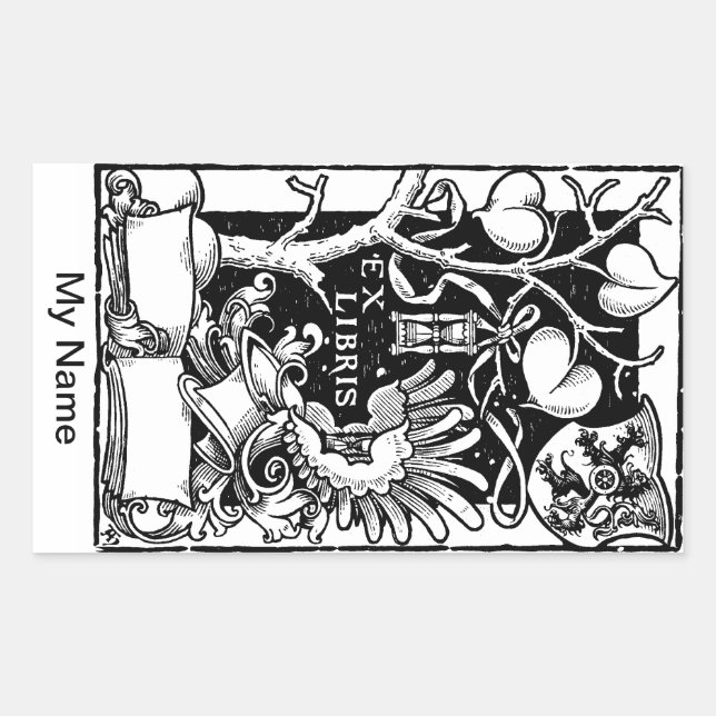 Adesivo Retangular Vampiro blindado (Frente)