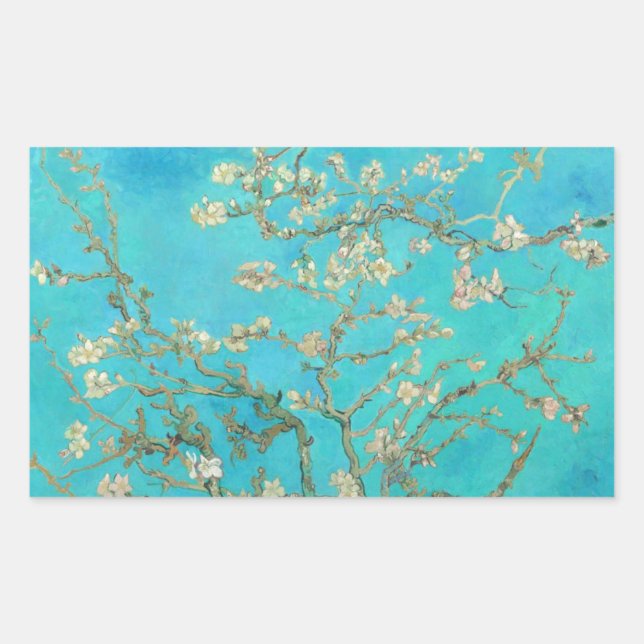 Adesivo Retangular Van Gogh Almond Blossoms (Frente)