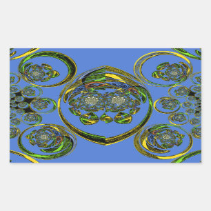 Adesivo Retangular Veja minhas curvas azuis