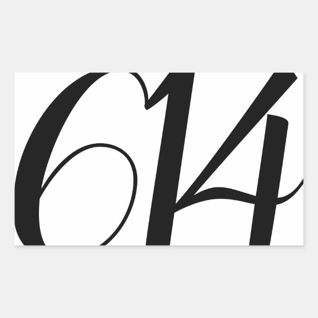 Adesivo Retangular Vela de Data de Casamento de Tendência Personaliza (Frente)