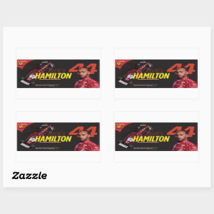 Adesivo Retangular Velocidade enfrenta o legado Lewis Hamilton se jun