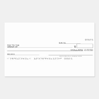 Adesivo Retangular Verificar Objetivos do Manifesto Money do Sticker