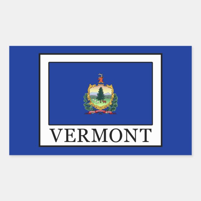 Adesivo Retangular Vermont (Frente)