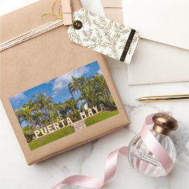 Adesivo Retangular Vibrant Puerta Maya