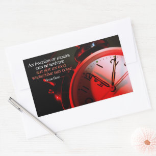 Adesivo Retangular Victor Hugo Inspirational Cote "Ideias"