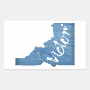 Adesivo Retangular Victor Idaho Wood Grain