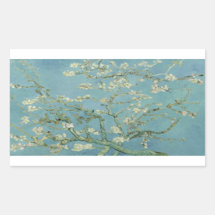 Adesivo Retangular Vincent van Gogh - Almond Blossom
