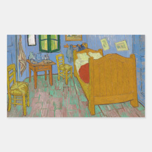Adesivo Retangular Vincent Van Gogh, O Quarto