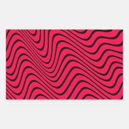 Adesivo Retangular Vinheta