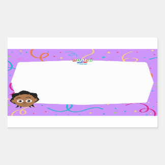 Adesivo Retangular Vinheta