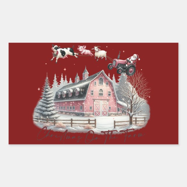 Adesivo Retangular Vinheta (Frente)