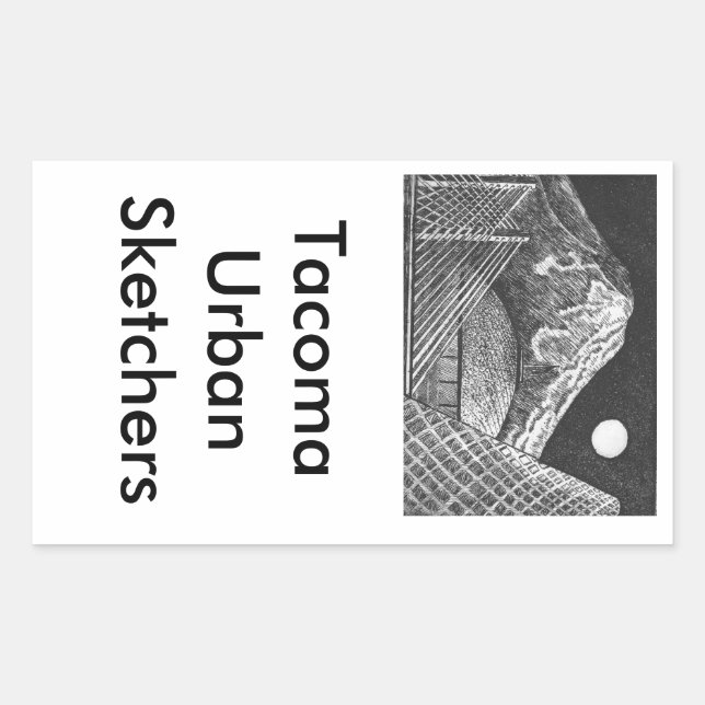 Adesivo Retangular Vinheta (Frente)