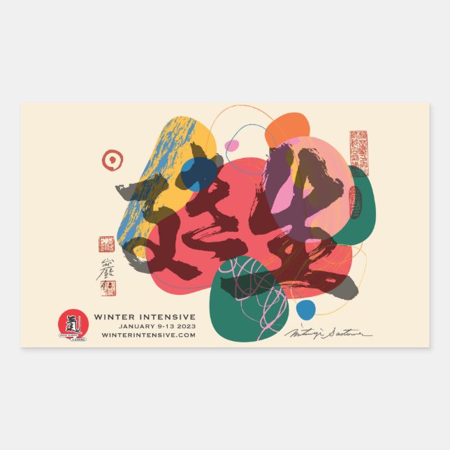 Adesivo Retangular Vinheta (Frente)