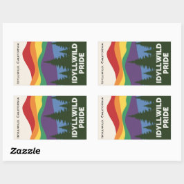 Adesivo Retangular Vinheta