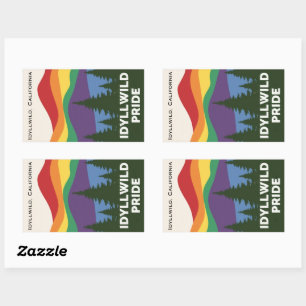 Adesivo Retangular Vinheta