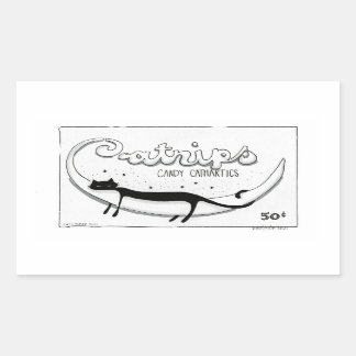 Adesivo Retangular Vinheta das Cintas