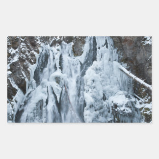 Adesivo Retangular Vinheta de abertura de passagem