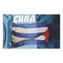 Vinheta de bandeira cubana