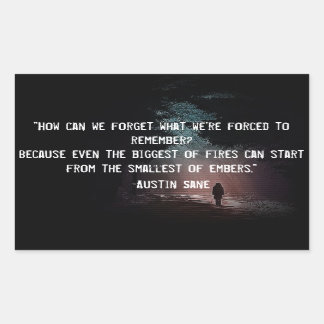 Adesivo Retangular Vinheta de Citação ILL nº 1