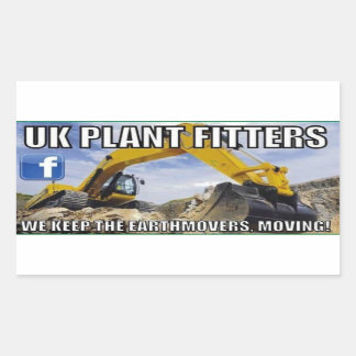 Adesivo Retangular Vinheta de logotipo