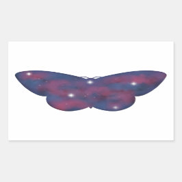 Adesivo Retangular Vinheta Escuro de Paisagem da Matriz