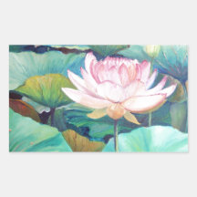 Vinheta Lótus Rosa