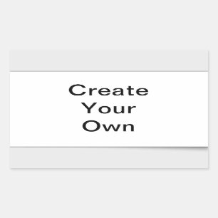 Adesivo Retangular Vinheta Retangular