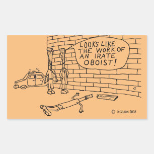 Adesivo Retangular Vinheta Retangular de Ensaio de Parede