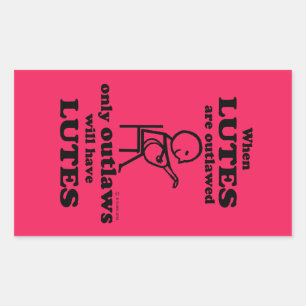 Adesivo Retangular Vinheta retangular de lutas com defeito